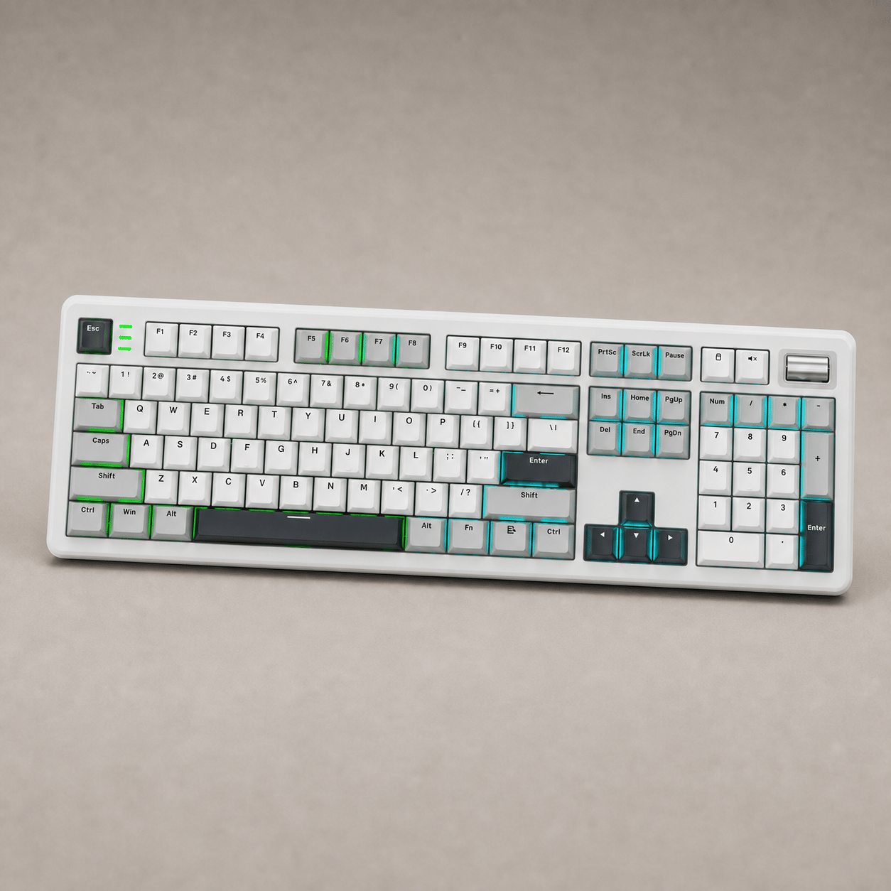 Clavier Mécanique LX106 – Blanc - Vue 1