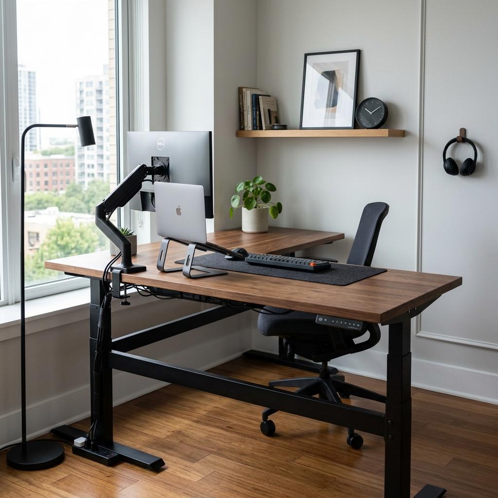 Standing Desk en L
